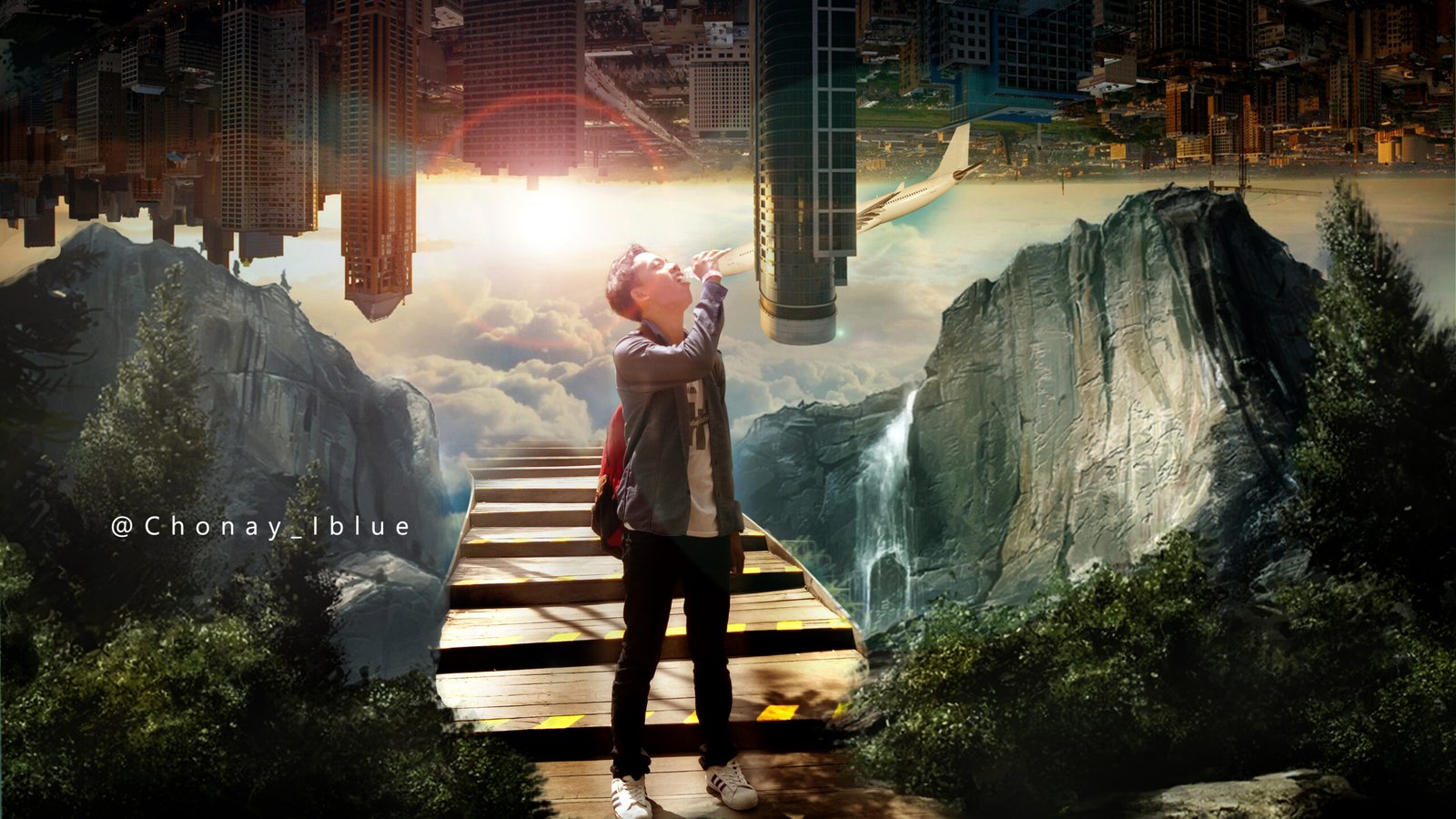 Chonay Iblue On The sky fligh